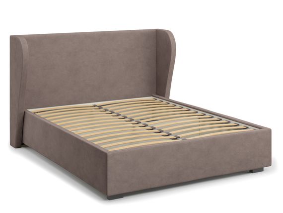 Кровать Tenno 140 с ортопедическим основанием без ПМ - Velutto 22