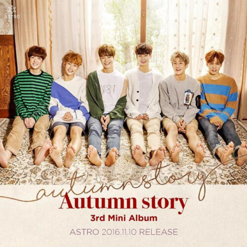 Альбом ASTRO - AUTUMN STORY 3rd Mini Album A RED Version