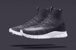 Кроссовки Nike Free Flyknit Mercurial Dark Grey