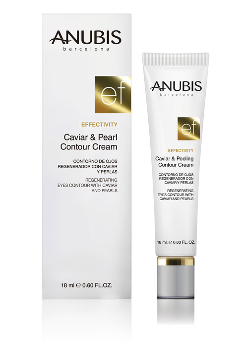 Крем для век с экстрактом икры и жемчужной пудрой | ANUBIS CAVIAR AND PEARL CONTOUR CREAM