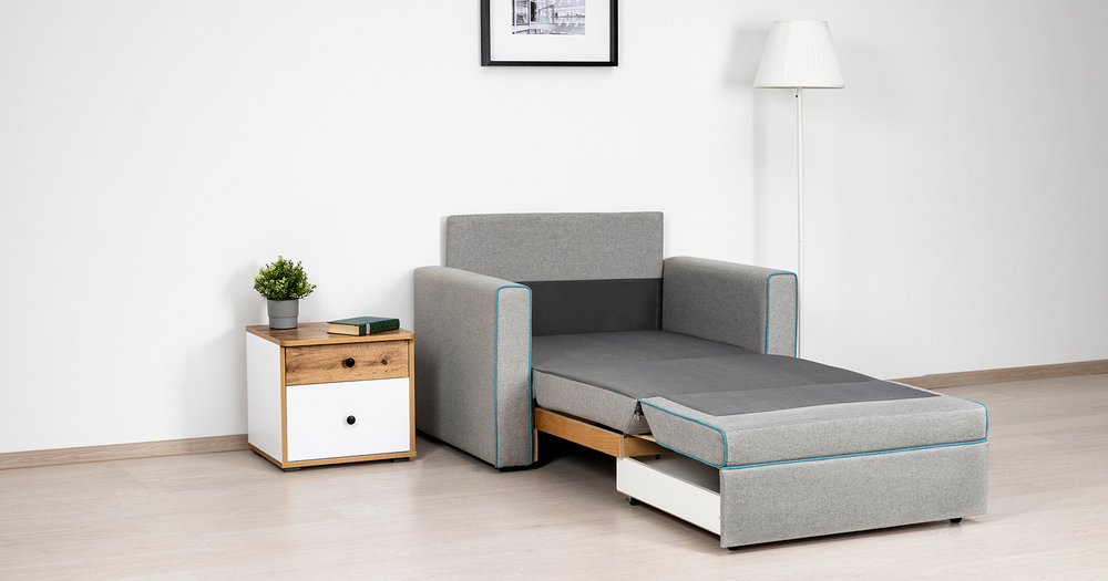 Диван кровать Найс, Серый