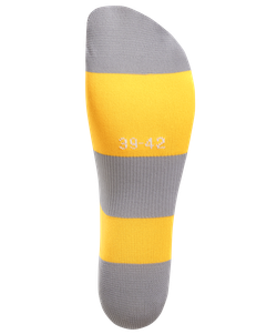 Гетры футбольные CAMP BASIC SOCKS, желтый/серый/белый