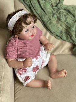 Кукла Реборн мягконабивная 48см в пакете (FA-848)