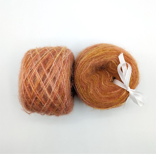 Кид мохер, цвет "Лиса"