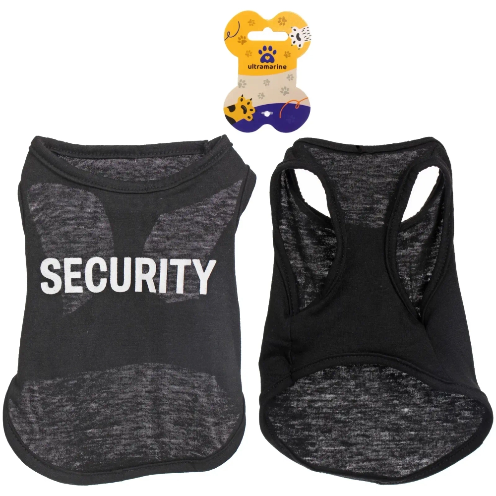 Майка для кошек и собак мелких пород «Бро на страже», размер XS (обхват шеи 20, длина спинки 19см, объем груди 34см, от 1 до 2кг)