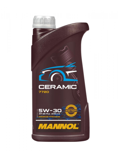 Масло моторное MANNOL 7720 Ceramic 5W-30 SN+​, 1л
