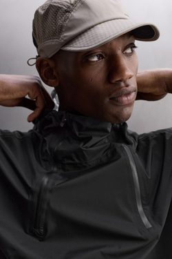 ZARA ВЕТРОВКА-КЕНГУРУ, ЧЕРНЫЙ