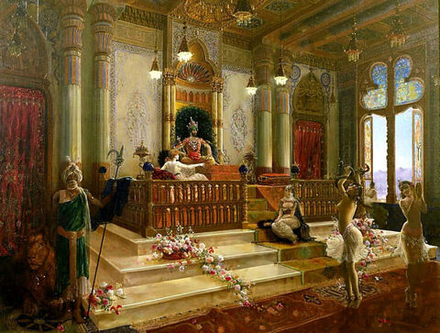 Charles-Albert Pesnelle (1849-1928) - эротическое искусство французского художника