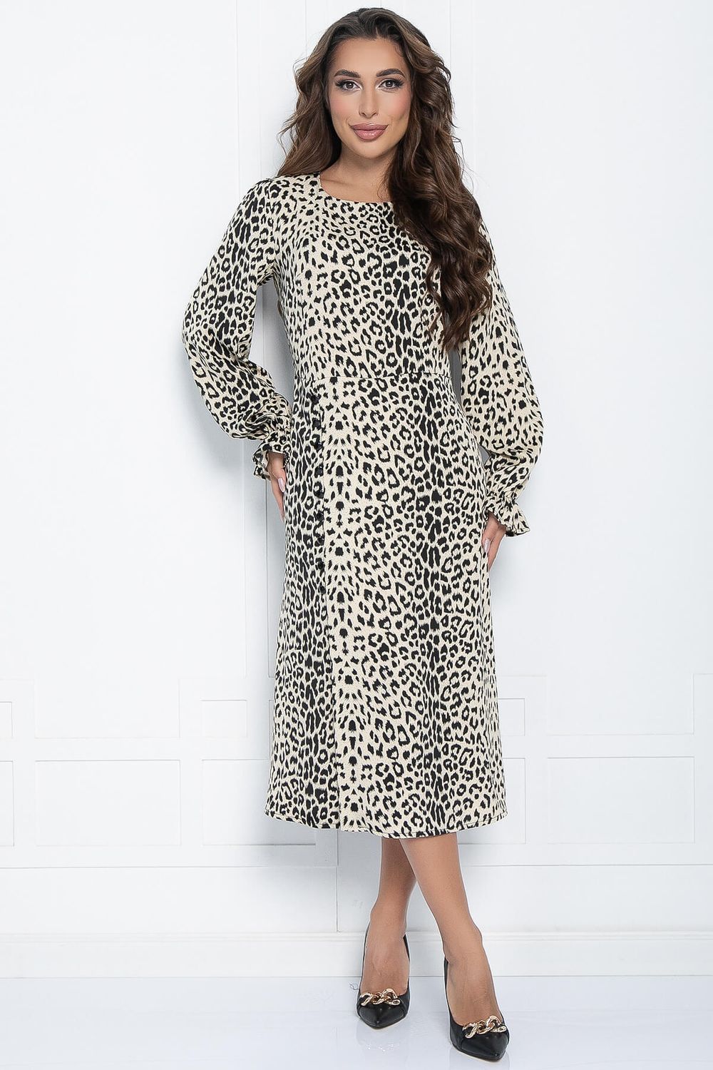 Платье Селебрити (леопард) П10968 LT Collection