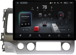 Магнитола Honda Civic 8 4d 2005-2012 (левый руль, рамка 10) - Teyes CC4-PRO монитор 13" 2K QLED на Android 13, Snapdragon 778G, 8+128, AI, CarPlay, DSP, 4G SIM-слот