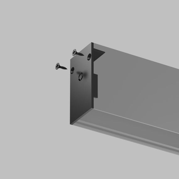 Торцевые заглушки для шинопровода Smart Base TR2107-BK