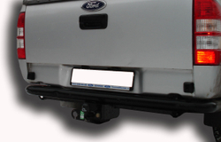 Фаркоп(прицепное) Лидер-Плюс для MAZDA BT-50 2007- , B2500 1996-2007, FORD RANGER 2006-2012 (паспорт и сертификат в комплекте)(без электрики)M305-FC