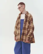 Купить Рубашка One Two Cowboy Shirt бежевая Рубашка One Two Cowboy Shirt бежевая