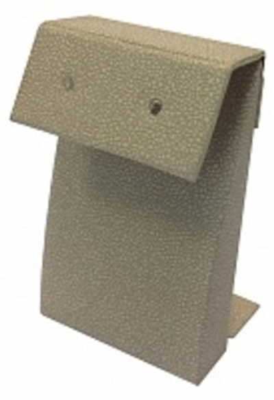 Подставка для серег/изогнутая/2 отверстия на планке/ф.№6 (резинка)/Н-70 мм.