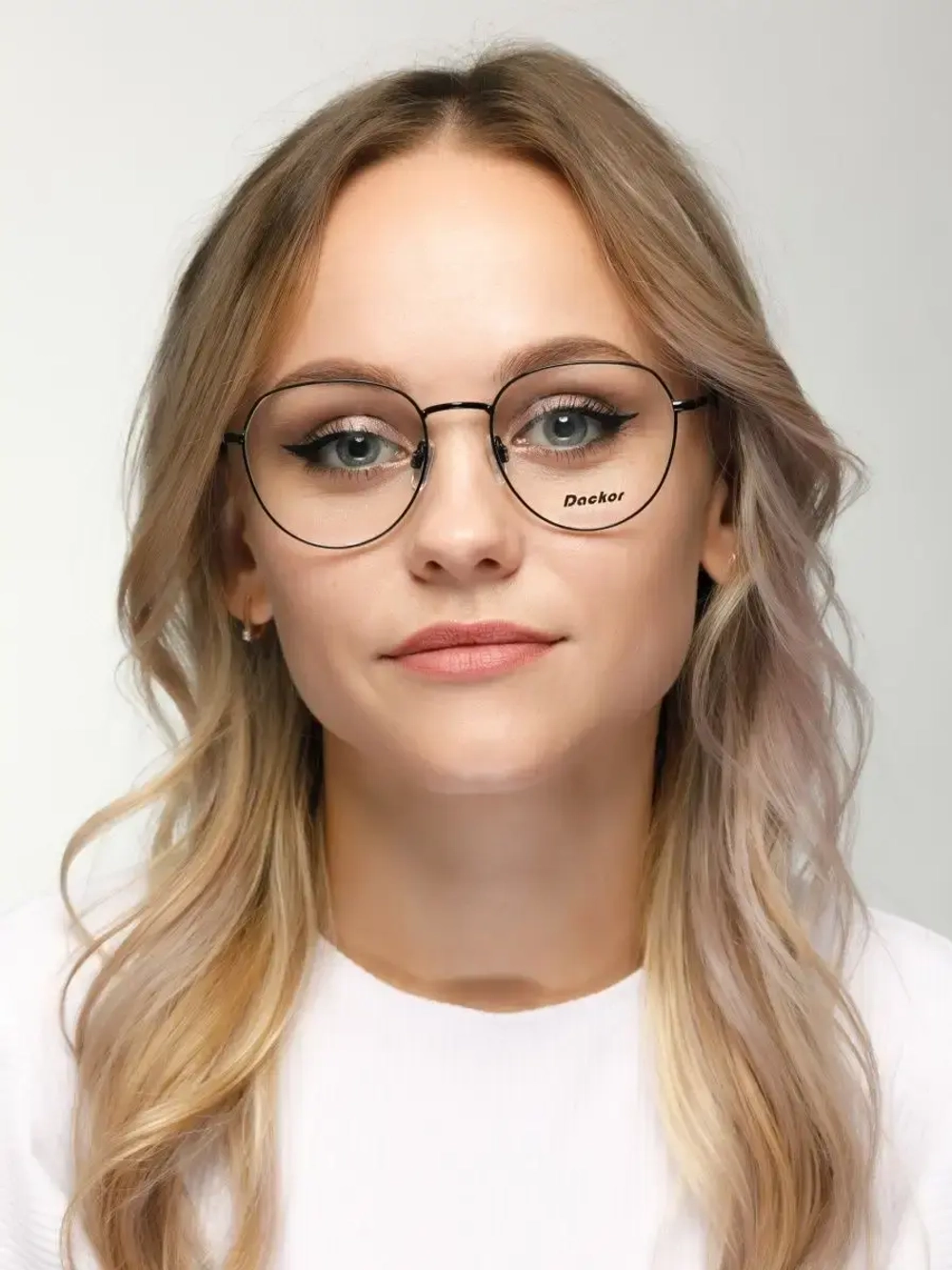 Оправа для очков женская брендовая металл