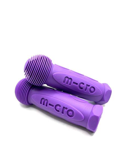 Резиновые ручки сиреневые