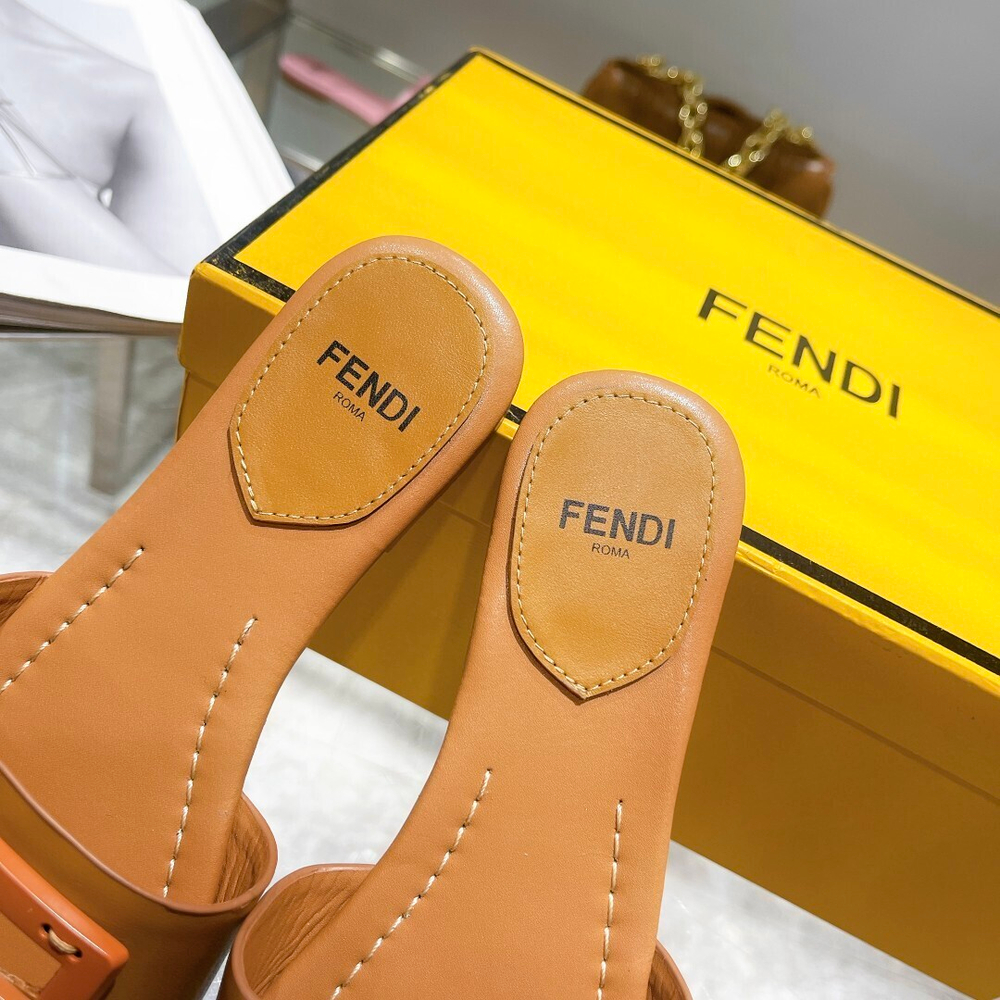 Fendi Baguette Slides