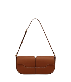 POLENE СУМКА OSMO, КОНЬЯЧНЫЙ