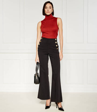 Хлопковое топ merino Tommy Hilfiger - красный(WW0WW42713)