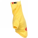 Кофта - толстовка с капюшоном для собак мелких пород «МОДНЫЙ БРО», цыплёнок, размер М (24*30*40см) Ultramarine