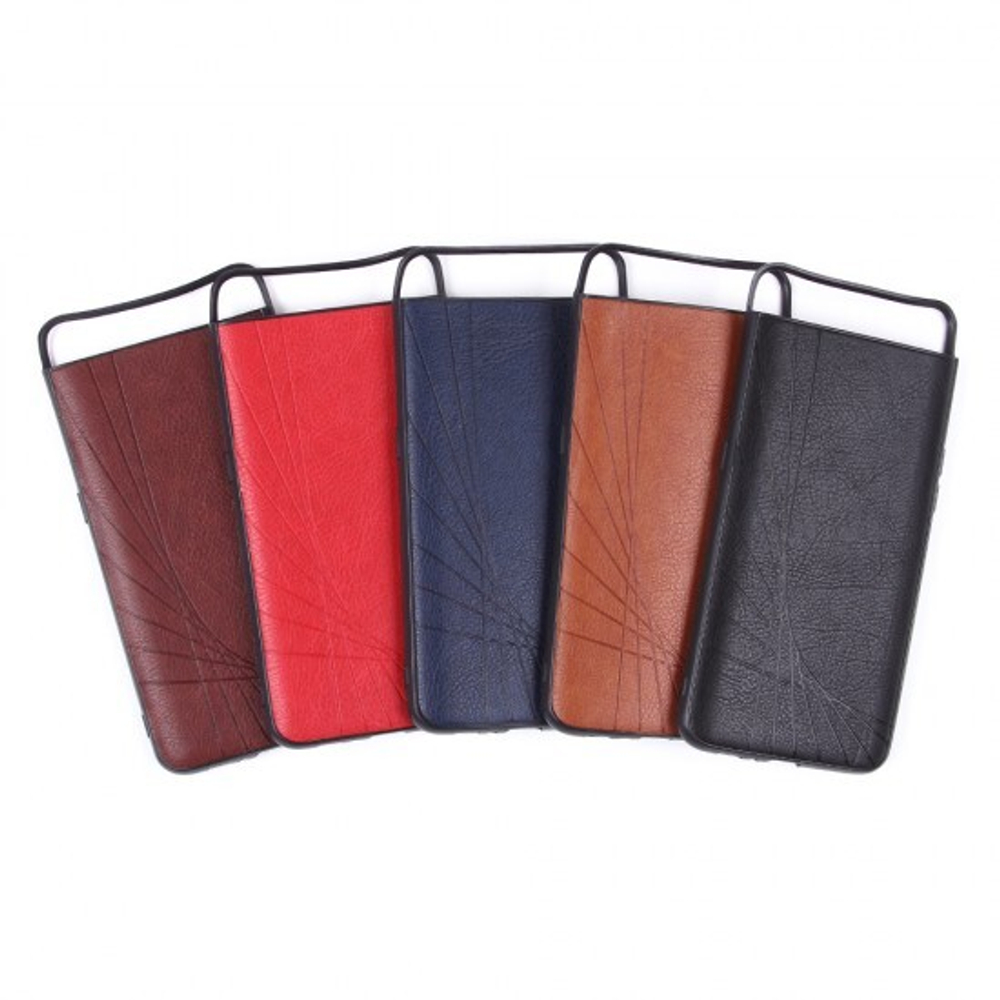 Чехол ТПУ под кожу для Samsung Galaxy A90, 011178 Синий