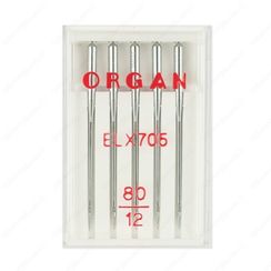 Иглы для плоскошовных машин № 80, 5 шт.