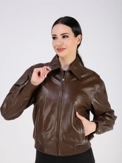 Кожаная куртка демисезонная