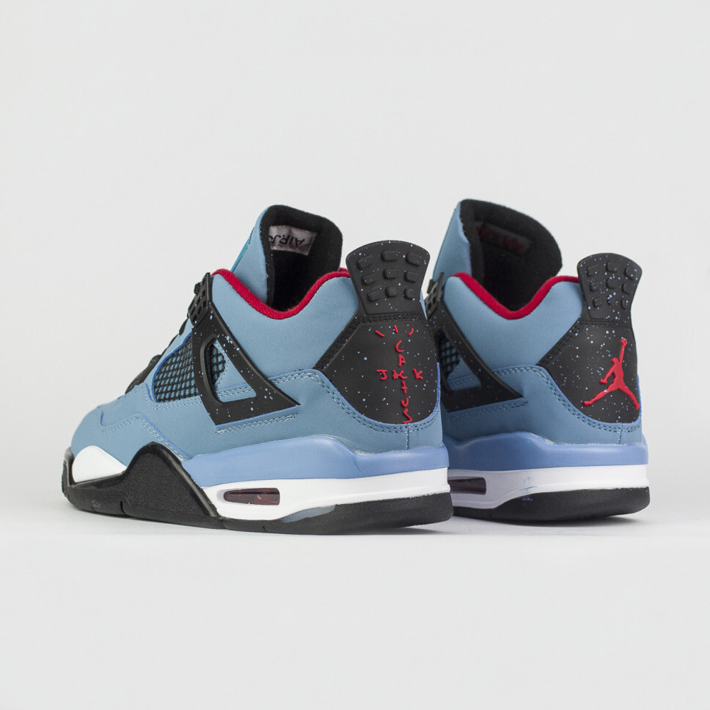 кроссовки Air Jordan 4 x Travis Scott Blue