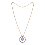 Колье Fiore Luna SAPPHIRINE AGATE LN5141 BL/G