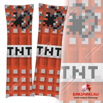 Дакимакура ТНТ Майнкрафт | Minecraft арт. 1230