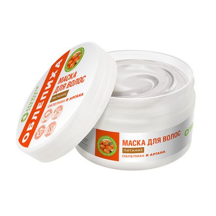 Облепиха Маска для волос "Питание" с арганой