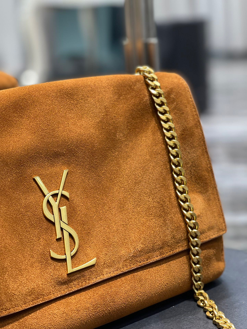 Saint Laurent Kate Medium Reversible Chain Bag 28 cm