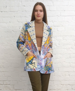 Трикотажный жакет Дали