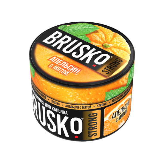 Brusko (Апельсин с мятой) Strong 50 г,