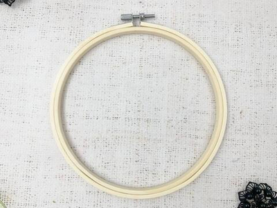 Пяльцы деревянные, d 22 см