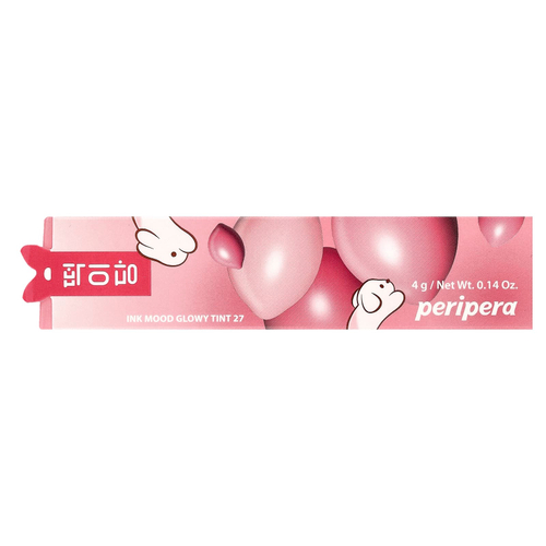 Peripera, Ink Mood Glowy Tint, оттенок 27 Joking Pink, 4 г (0,14 унции)