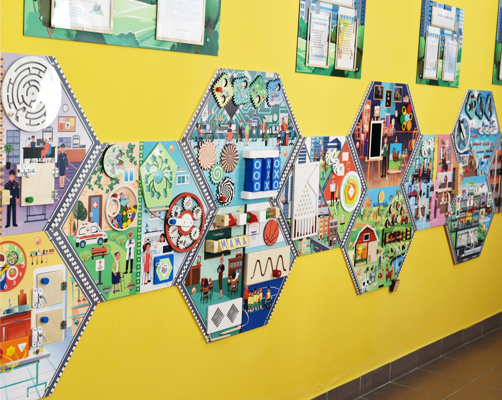 Бизиборды настенные серии Изучаем профессии