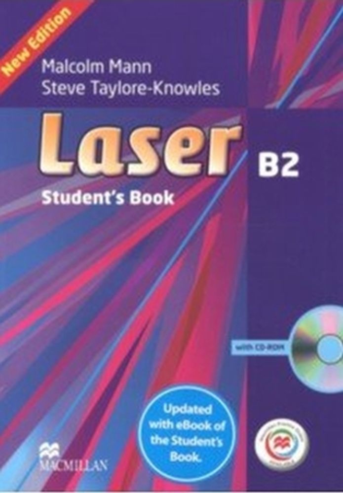 Laser New Edition B2 Student&#39;s Book + CD Rom + MPO +eBook Pk