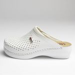 Сабо женские LEON medikal (белый) MED100W