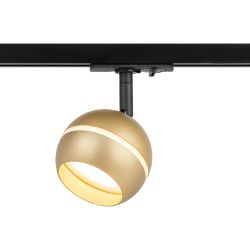 Трековый светильник однофазный ЭРА TR47 - GX53 MG под лампу GX53 матовое золото | Однофазные светильники под лампу