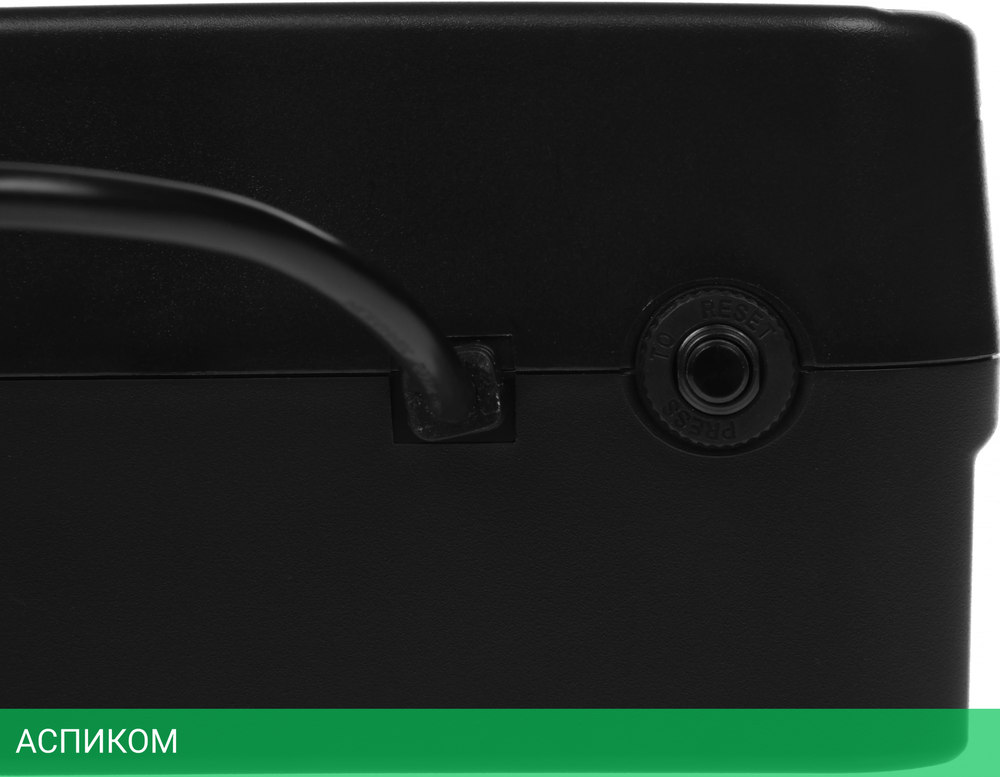 Источник бесперебойного питания Smartwatt SAFE PRO LCD 800 черный (3703020280002)