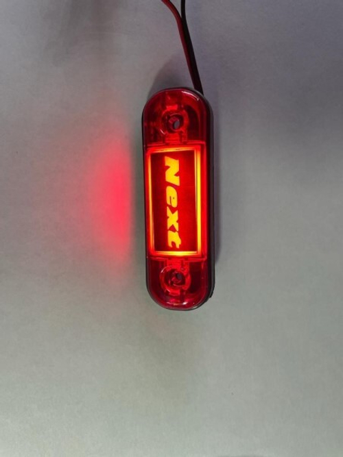 Фонарь габарит. задн. /Г-3302 NEXT/ термобудка верхн. красн. неон. (Н.Новгород)