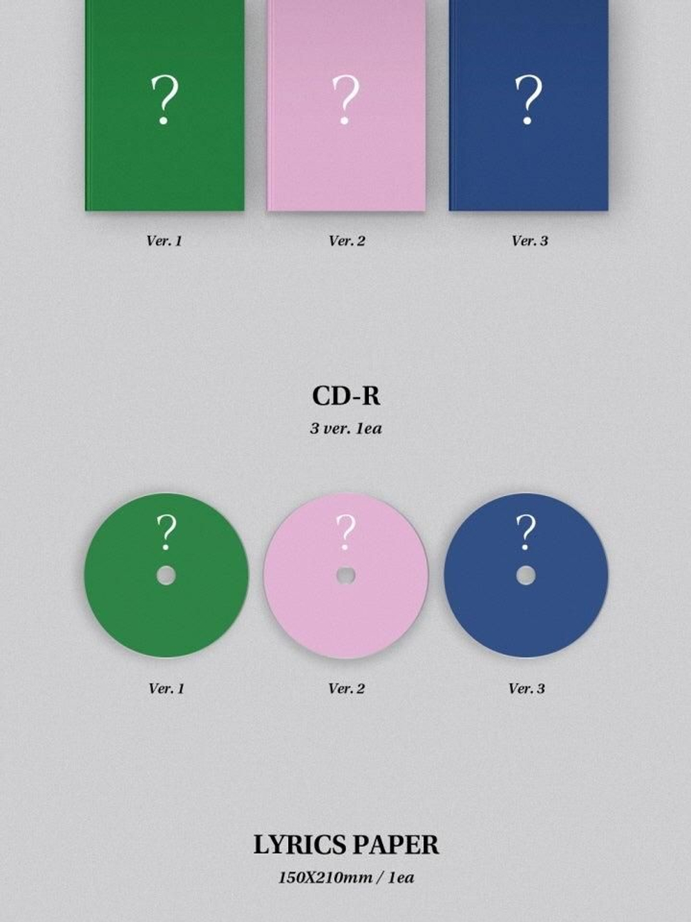 Альбом WONHO - Bittersweet 2nd Single Album RANDOM Version