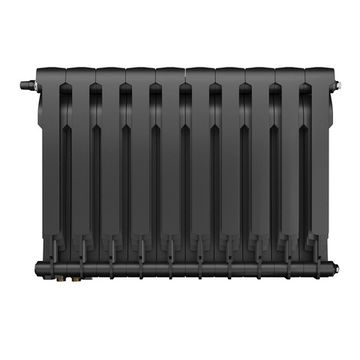 Радиатор Royal Thermo BiLiner 500 VDR Noir Sable - 10 секций нижнее подключение (правое)