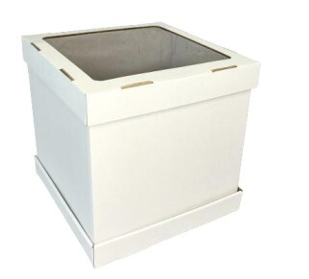 Упаковка картонная для торта 300*300*450мм STRONG (50 шт./кор.)