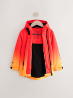 Куртка непромокаемая с капюшоном для мальчика Next Q61-578, Оранжевый