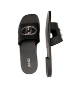 Шлепанцы кожаные saba 06 Liu Jo - черный(SA3151 P0102)