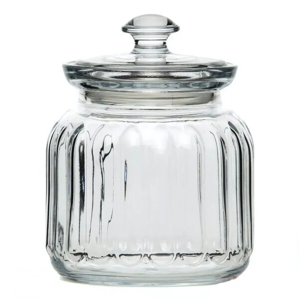Банка для продуктов стеклянная 900мл с крышкой «Вива» 96374SLB