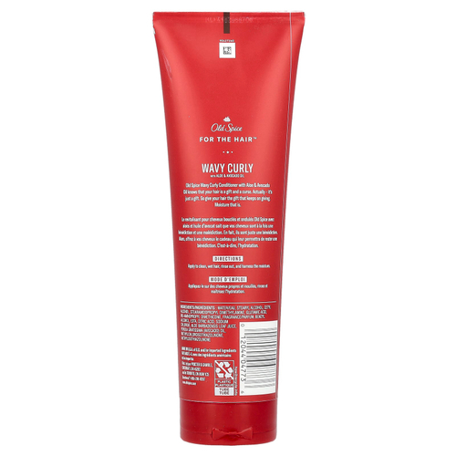 Old Spice, Кондиционер для вьющихся волос с алоэ и маслом авокадо, 237 мл (8 жидк. Унций)