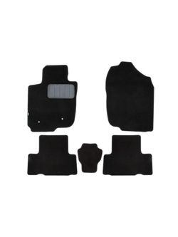 Коврики в салон для TOYOTA Rav 4 5D АКПП 2005-2010, универсал, 5 шт. (текстиль) KLEVER03480922110KH